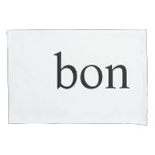 Housse D'oreillers Ensemble de Coussins Bonsoir "Good Evening" (devant-gauche)