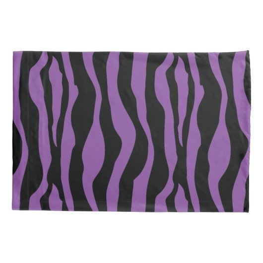 Housse D'oreillers Ensemble pourpre chic de caisse de coussin (Dos-gauche)