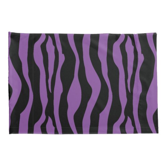 Housse D'oreillers Ensemble pourpre chic de caisse de coussin (Dos-Droit)