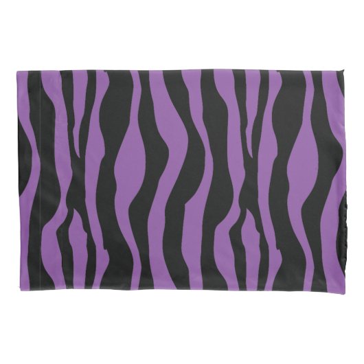 Housse D'oreillers Ensemble pourpre chic de caisse de coussin (devant-gauche)