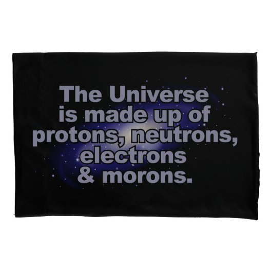 Housse D'oreillers Entrevues amusantes "L'Univers" (devant)