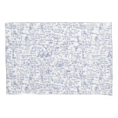 Housse D'oreillers Équations de physique dans le stylo bleu // (devant)