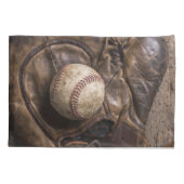 Housse D'oreillers Équipement de base-ball (Dos)