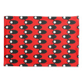 Housse D'oreillers Espèces noires (Dos)