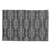 Housse D'oreillers Ethnic Boho Chic : Une conception tribale transpar (Dos)