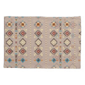 Housse D'oreillers Ethnique : un motif tribal transparent (Dos)