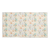 Housse D'oreillers Étoile et coquillages Pastel Aquarelle (Dos)