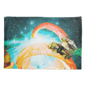 Housse D'oreillers Etoile spirale. (Dos)