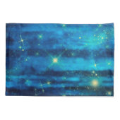 Housse D'oreillers étoiles bleues (Dos)