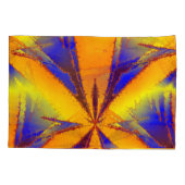 Housse D'oreillers Étoiles d'art Abstrait de l'énergie Pillowcase (Dos)