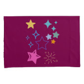 Housse D'oreillers Etoiles Pillowcase (devant-Droit)