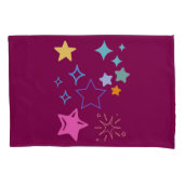 Housse D'oreillers Etoiles Pillowcase (devant-gauche)