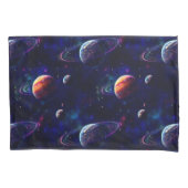 Housse D'oreillers Etoiles, Planètes, Galaxie, Espace Extérieur Thème (devant-gauche)