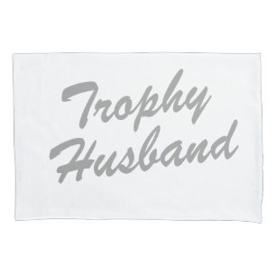 Housse D'oreillers Étui de coussin de mari trophée personnalisé pour