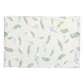 Housse D'oreillers Eucalyptus & Dandelions Motif botanique (Dos)