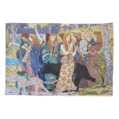 Housse D'oreillers Eugene Grasset - Panneau décoratif Harmony (Dos)