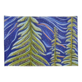 Housse D'oreillers Evergreens Abstraits lunaires (Dos-Droit)