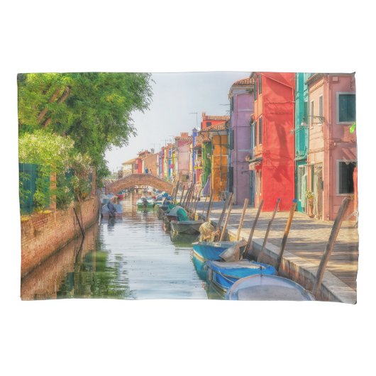 Housse D'oreillers Explore the Vibrant Charm of Burano (devant)
