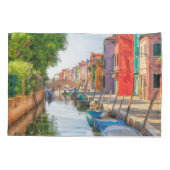Housse D'oreillers Explorez le charme vibrant de Burano (Dos)