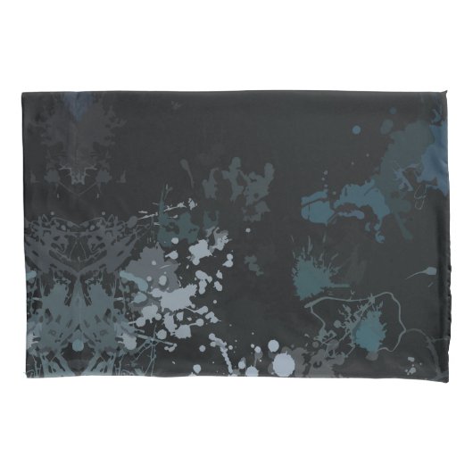 Housse D'oreillers Explosions de couleurs vives (devant)