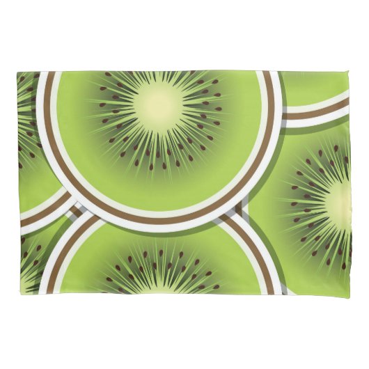 Housse D'oreillers Fâcheux kiwi (devant)