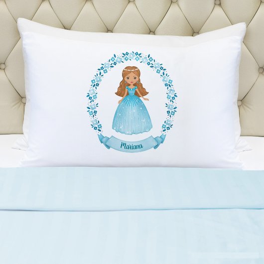 Housse D'oreillers Fairytale Princess Girl Pillowcase