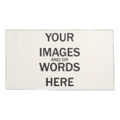 Housse D'oreillers Faites-Le Vous-Même - 2 Pillowcases King (Dos-gauche)