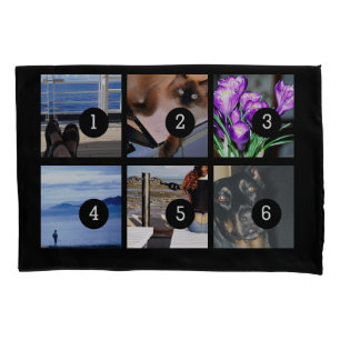 Housse D'oreillers Faites votre propre décor facilement avec 6 image