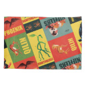 Housse D'oreillers Fantastic Beasts Motif Vintage (Dos)