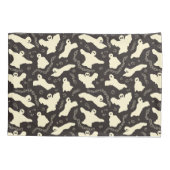 Housse D'oreillers Fantômes crémeux - motif d'Halloween. (Dos)