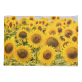 Housse D'oreillers Farms | A Sunflower Field (Dos)