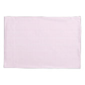 Housse D'oreillers Faye Bright Pink En vichy (Dos)