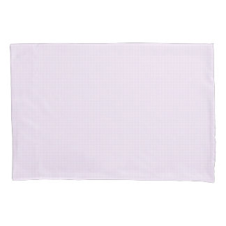 Housse D'oreillers Faye Pastel Purple En vichy