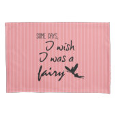 Housse D'oreillers Fée mignonne avec devis (devant)