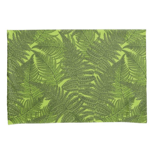 Housse D'oreillers Ferme en vert (devant-Droit)