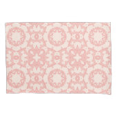 Housse D'oreillers Ferme Rose Et Crème  (devant-gauche)