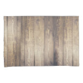Housse D'oreillers Ferme Rustic Light Grange Plaques en bois (devant-Droit)