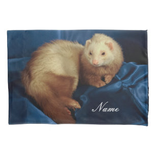 Housse D'oreillers Ferret pour animal de compagnie personnalisé