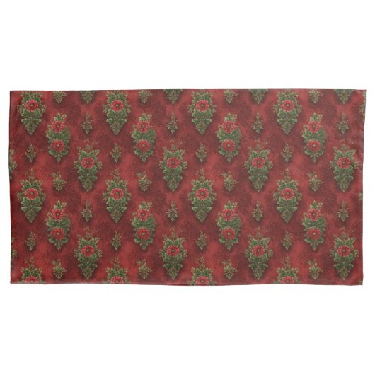 Housse D'oreillers Festive Damask  (devant)