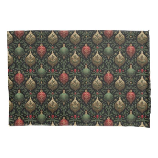 Housse D'oreillers Festive Damask  (devant)