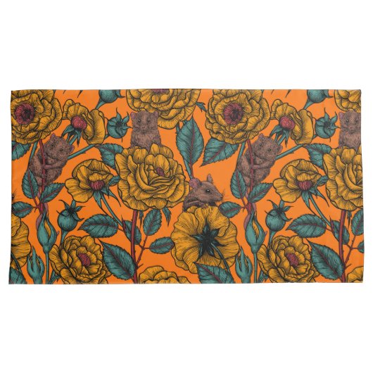 Housse D'oreillers Fête des souris rétro (devant-Droit)