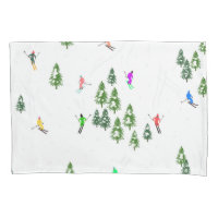 Fête d'Illustration de ski alpin Freeride