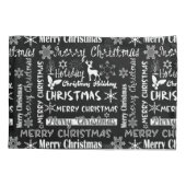 Housse D'oreillers Fêtes de Noël, motif de Noël (Dos)