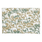 Housse D'oreillers Feuillage d'olivier bleu (devant-gauche)