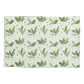 Housse D'oreillers Feuille de banane avec des triangles (Dos-gauche)