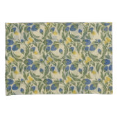 Housse D'oreillers Feuille de confort florale rustique (devant-Droit)