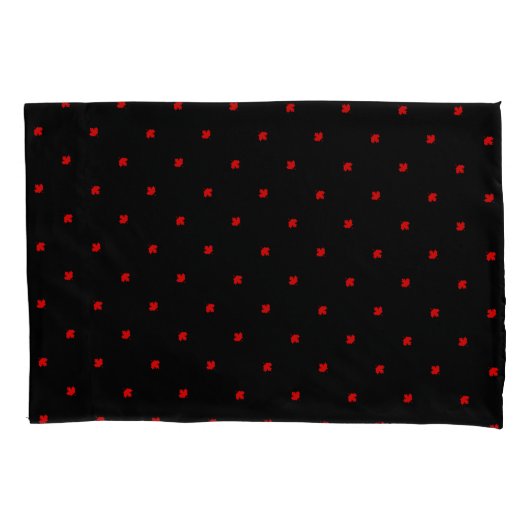 Housse D'oreillers Feuille d'érable du chalet canadien (devant)