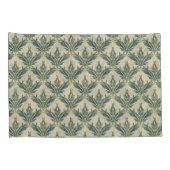 Housse D'oreillers Feuille molle florale intemporelle (Dos-Droit)