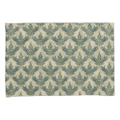 Housse D'oreillers Feuille molle florale intemporelle (devant-Droit)