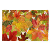 Housse D'oreillers Feuilles automnales d'automne (Dos)
